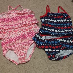 2 9 month bathing suits. 1 9 month cover up